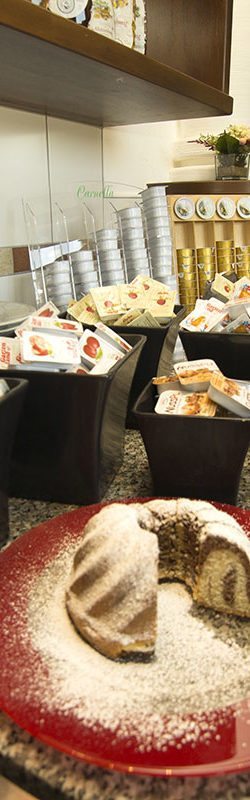 Frühstücksbuffet im Apart-Hotel Panorama in Flachau